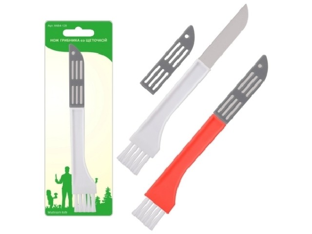 Нож грибничка со щеточкой AN84-128